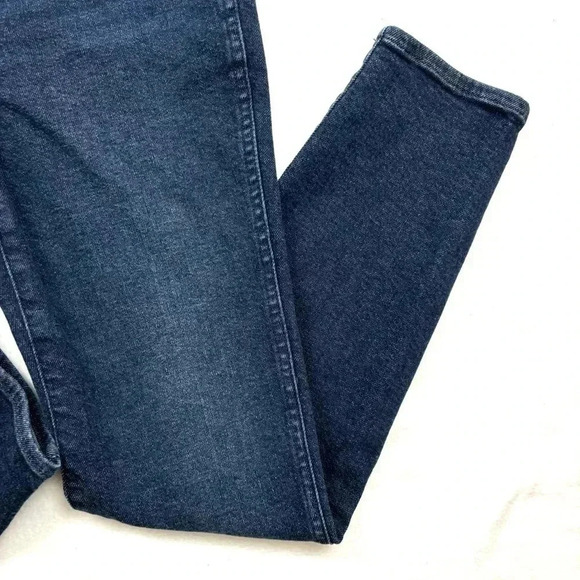 MADEWELL 10” Highrise Skinny Med Wash Faded Whisker Stretch Ankle Jean Size 27 - Picture 6 of 15